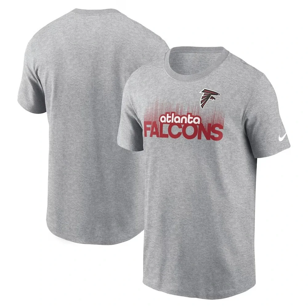 Nike® (Men's LARGE) Atlanta Falcons™‎ Local Essential Team Rise T-Shirt in Gray